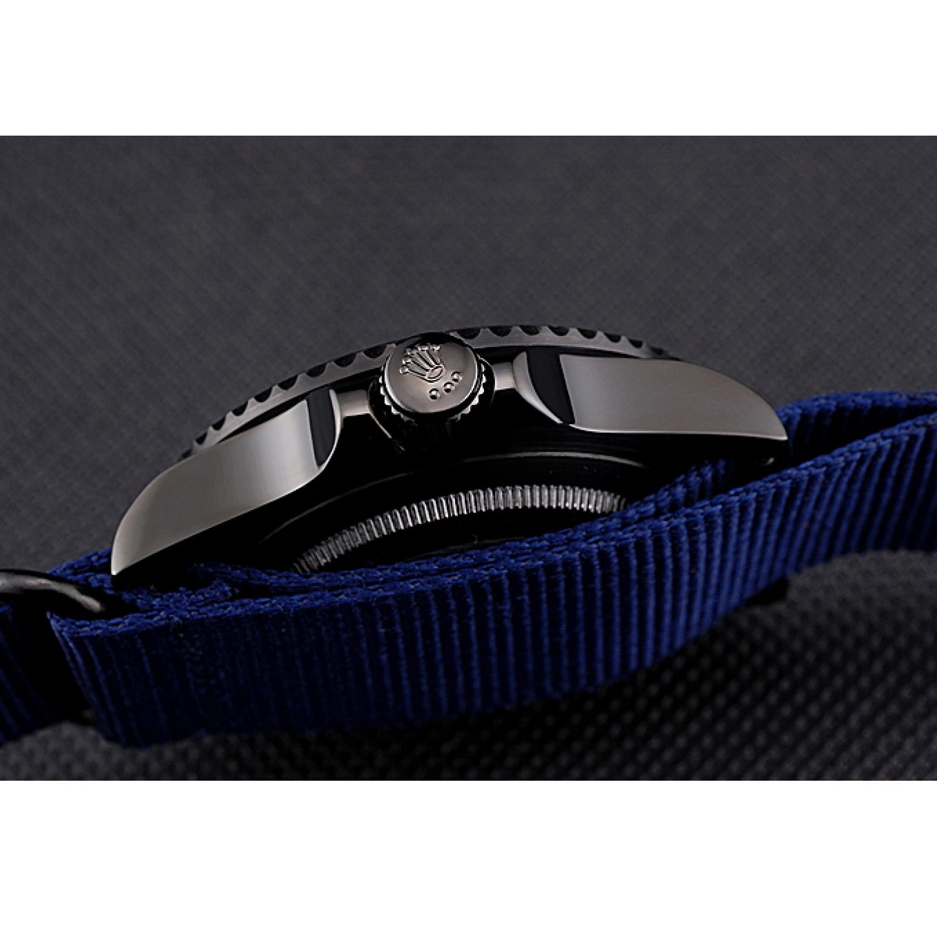 Good copy rolex watches Strap 622008 Blue Submariner Stealth Rolex Nylon 0802